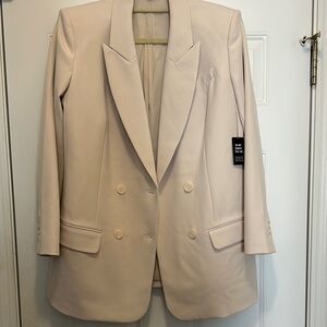 EXPRESS Double-breasted oversized blazer